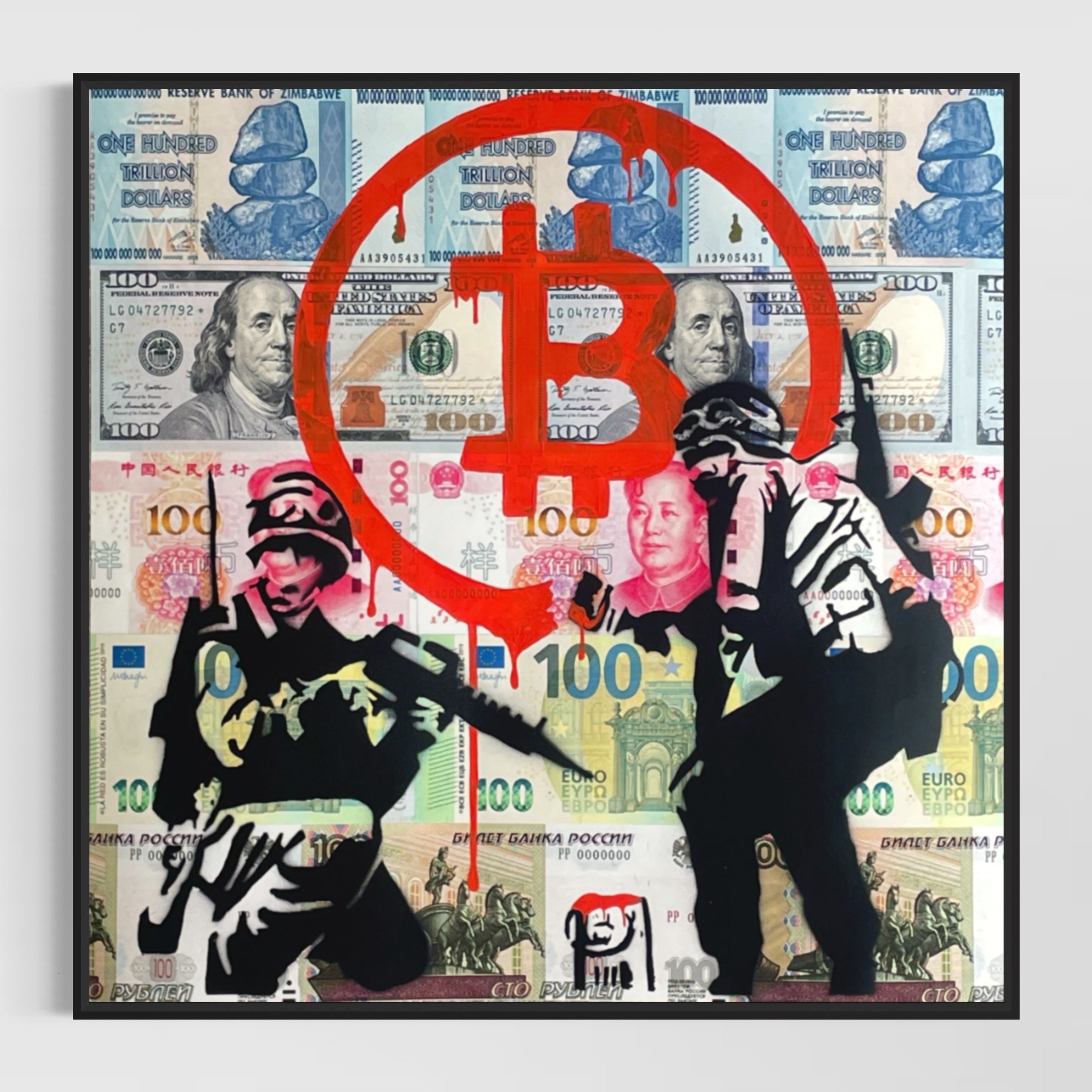 Bitcoin Banksy Art Bitcoin Artist Street Art Artist – Street Cyber