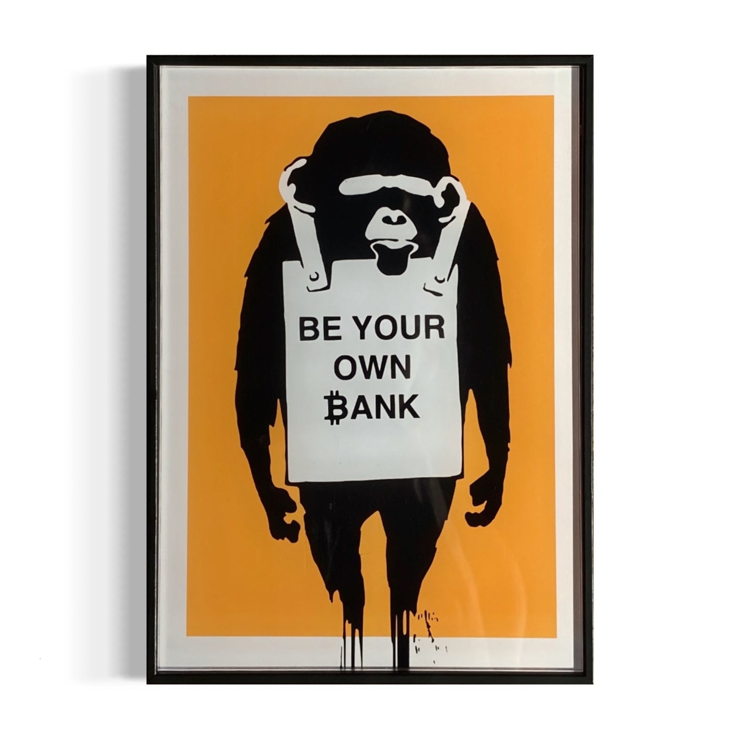 Fine Art Print on Acrylic Glass "Be Your Own Bank"