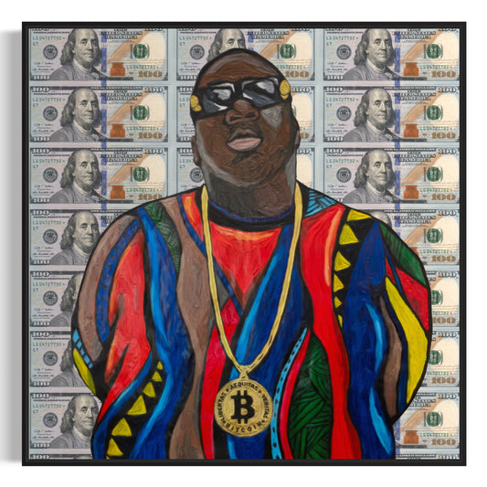 Acrylic Paint "Bitcoin B.I.G."