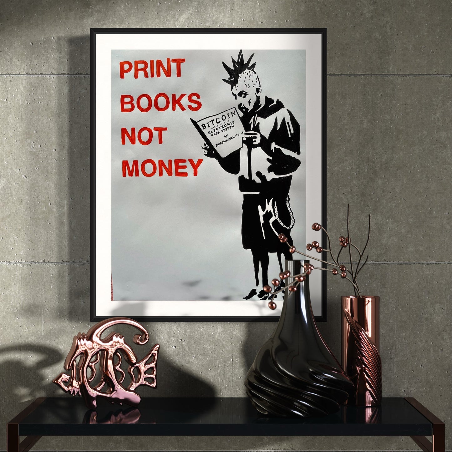 Print Books Not Money