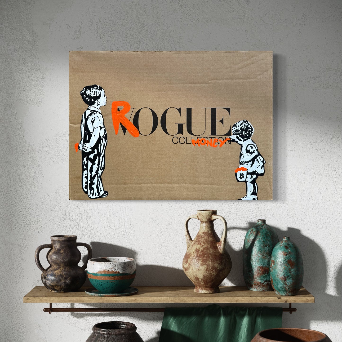 Acrylic Paint "Rogue Money"