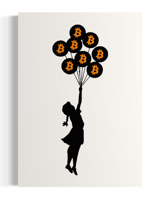 Bitcoin Balloon Girl