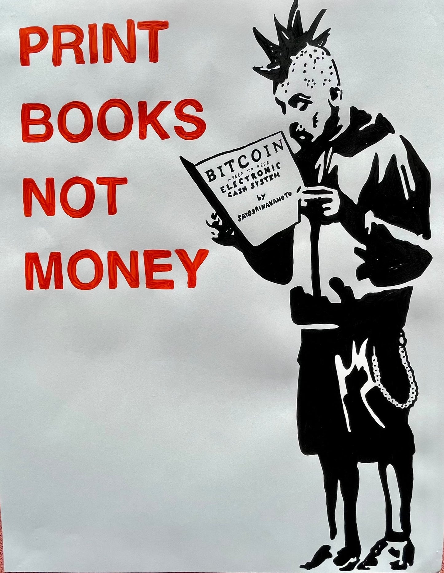 Print Books Not Money